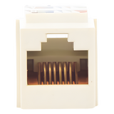 NK5E88MIWY - Jack Keystone / Cat 5e / 8P8C / Leadframe / T568A-B / Sin Blindaje / Blanco Mate