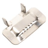 LP-SSBT-34 - Hebilla de Acero Inoxidable / 3/4" / 100 Piezas / Compatible ADSS / Mini-ADSS / Figura 8