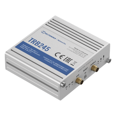 TRB245 - Gateway Industrial LTE M2M (Cat 4), puertos Serial RS232/RS485