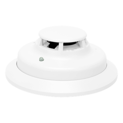 4W-B - System Sensor Detector de Humo Fotoeléctrico Convencional / 4 Hilos / Salida de Contactos Secos