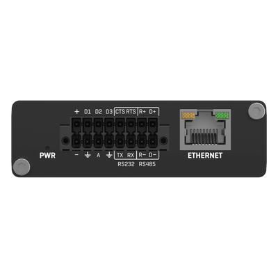 TRB246 - Gateway IoT Industrial/ Doble SIM 4G/ conexión RS232-RS485/ 1 Puerto configurable LAN-WAN