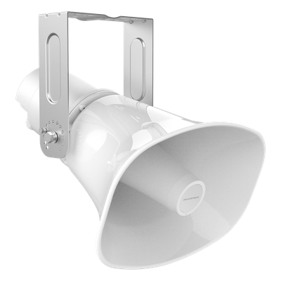 GSC3518HS - GSC3518HS,  Bocina IP/SIP/Onvif para voceo, audio HD, 50W, 26 dBA, PoE in/out, 3 micrófonos, Exteriores IP66