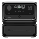 EFR3MAX - EcoFlow River 3 Plus | Estación de Energía Portátil 572Wh Litio LFP / 4 AC 800W (Max. 1600W) / 1 USB-C 100W / 3 USB -A 12W / Cargador de Coche 10A, 126W Max. / Conectividad WiFi y Bluetooth (App) / Carga Solar 220W Max.