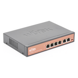 WI-PS205 - Switch PoE No administrable / PoE de Largo Alcance Hasta 250m / 4 Puertos PoE 10/100Mbps (Puerto 1 Hasta 60W, Puertos 2,3 y 4 Hasta 30W) + 2 Puertos 10/100Mbps Uplink / Presupuesto 65 W / Plug and Play