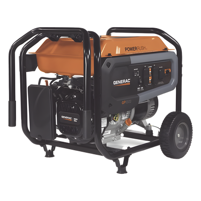 GP6500 - Generac Generador Portátil a Gasolina / 6.5 kW Nominales / 8.125 kW Máximo GP6500