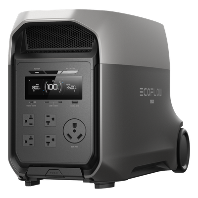 EFDL3U - Estación de Energía Portátil EcoFlow DELTA 3 ULTRA, 3072Wh, Batería LiFePO4, Salida 3600W (Surge 7200W)