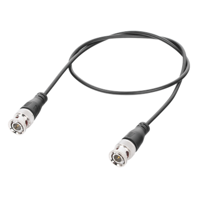 TT-BNC-BNC-0.6M - Cable Coaxial Armado BNC / 0.6 m (1.97 ft) / 73 Ω / Optimizado para Video 4K / Uso Interior