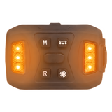 XLTD-2735-A - Luz de Advertencia Múltiple XLTD2735A / 26 LEDs Rojo/Azul/Blanco / IP67 / Magnética / Recargable 1200mAh / 72x48x29mm