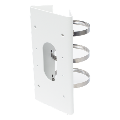 DS-1475ZJ-Y - Hikvision Montaje Vertical para Poste / Acero Inoxidable SUS304 / 250 x 127 x 46 mm DS-1475ZJ-Y