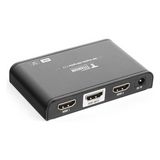 TT312HDR-V2.0 - Divisor (Splitter) HDMI 4K de 1 Entrada a 2 Salidas (Simultaneas) / Soporta 4K×2K / Ajuste de resoluciones EDID / HDR / HDMI 2.0 /  HDCP 2.2  / Soporta formatos de Audio Dolby Digital / Longitud del cable de entrada y salida ≤10m.