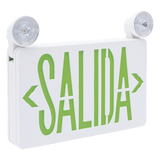 SFKDC860 - Sfire Letrero de Emergencia LED / Dual Salida y Luz de Emergencia / Montaje Universal