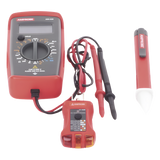 PK-110 - Amprobe Kit de Prueba Eléctrica / Multímetro Digital / Detector de Tensión sin Contacto PK-110