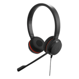 EVOLVE20DUOUCUSBC/A - Jabra Headset Profesional con Cable / Cancelación de Ruido Avanzada / USB-C y USB-A