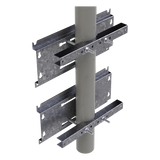LP-FORTE-16U-BRA-R2 - Linkedpro By Epcom Herraje de Fijación para Gabinete / Compatible 16U y 24U / Acero Galvanizado