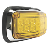 XT1885A - Luz de Advertencia / 8 x 4 in / Ámbar / IP67 / 12-30 VCC / SAE J595 / ECE R65