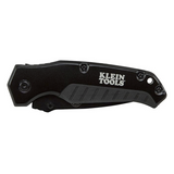 44-220 - Klein Tools Navaja de Bolsillo / Hoja Drop-Point / Acero Inoxidable 440A 44-220