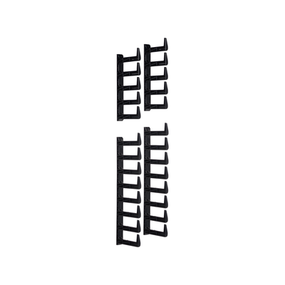 XGL-FMS42B - Kit de Administración de Cables / 42 UR / Dedos 100 mm / Altura 1865 mm (6.1 ft) / Ancho 25 mm / Color Negro