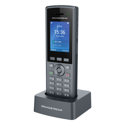 DP735 - Grandstream Teléfono IP Inalámbrico DECT / Alcance 400 m (1312.3 ft) Exteriores / IP67 DP735