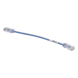 UTP28SP0.2MBU - Cable de Parcheo UTP / Cat6 / 28AWG Diámetro Reducido / 20 cm (0.66 ft) / Azul