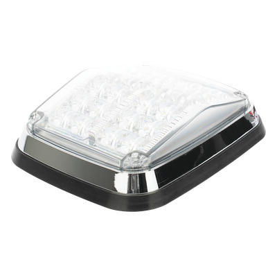 XT1895C - Luz de Advertencia LED / 24 LEDs / 11 Patrones de Destello / IP67 / 12-30 VCC / 9.5 W / SAE J845