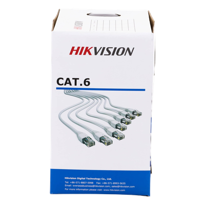 DS-1LN6-UE-W - Hikvision DS-1LN6-UE-W cable de red Blanco 305 m Cat6 U/UTP (UTP)