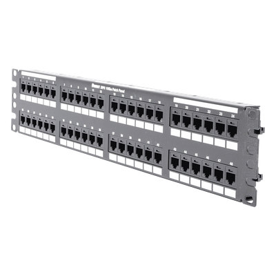 DP486X88TGY - Panduit Panel de Parcheo de Impacto / Categoría 6A / 48 Puertos DP486X88TGY