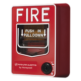 W-BG12LX - Estación Manual Inalámbrica Direccionable / Doble Acción / Reinicio por Llave / Red de Malla SWIFT / 4 Baterías CR-123A / Rotulación en Inglés