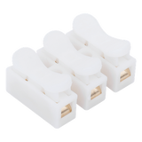 PCON3 - Conector Push / 3 Contactos / 250V 10A / -40°C a 100°C / Cables 0.5 a 3.5 mm² / Material Antiflama