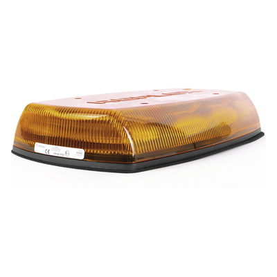 X5580-AA - Mini Barra de Luces LED / 18 LEDs Ámbar / 18 Patrones de Destello / IP65 / 12-24 VCC / 35 W / -30°C a 50°C
