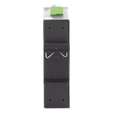 WIPOE55SBTIDC - Splitter PoE Industrial / Entrada 90 W 802.3bt / Salida DC Seleccionable 12V/16V/24V/48V / 2 Puertos Gigabit / Protección 6 kV / Riel DIN