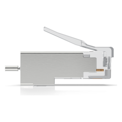 UISP-CONNECTOR-SHD - Conectores RJ45 Blindados / Protección ESD / 100 Unidades / Compatibles UISP Cable Pro y Carrier / Sin Soldadura