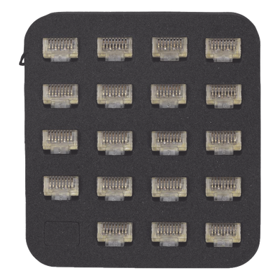 VDV526-055 - Kit de Mapeo de Red / RJ45 / 19 Ubicaciones Simultáneas / 3.6 cm x 7.6 cm x 8.4 cm / 54 g