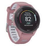 10-02810-05 - Forerunner® 265S, Bisel negro con carcasa en rosa y correa de silicona en rosa/gris
