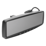 EC4210BK - Sistema alámbrico de reversa con cámara y monitor de 4.3 pulgadas, Incluye cámara para placa de  170°