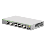 AT-FS750/28-10 - Allied Telesis Switch WebSmart / 24x FE 10/100 Mbps / 2x GE 10/100/1000 Mbps AT-FS750/28-10