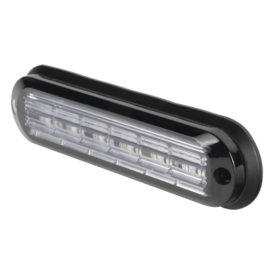 XLT1835W - Luz Auxiliar Ultra Brillante / 6 LEDs 3W / IP67 / ECE R65 / SAE J595 Clase I / 12 Patrones Destello / 142.6×36×14 mm / 5.6×1.4×0.55 in