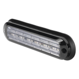 XLT1835W - Luz Auxiliar Ultra Brillante / 6 LEDs 3W / IP67 / ECE R65 / SAE J595 Clase I / 12 Patrones Destello / 142.6×36×14 mm / 5.6×1.4×0.55 in