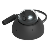 UVC-AI-DOME-B - Cámara IP Domo AI / 4K 8 Megapixel / IR 40 m (131.2 ft) / Ángulo 109.9° / IP66 / IK10 / Audio Bidireccional / PoE 802.3af