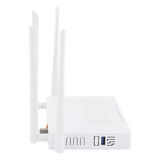 V2802-ACT - ONU Dual PON / Wi-Fi Doble Banda AC1200 / 2 Puertos Gigabit / Puerto CATV con AGC / 4 Antenas de Alta Ganancia / Gestión Remota OLT