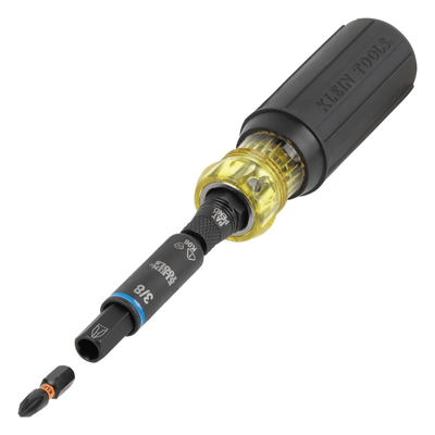 32528HD - Destornillador / Llave de Tuercas 10 en 1 KNECT™ con Clasificación de Impacto / Compatible con Herramientas Eléctricas / Puntas Intercambiables / Portabrocas KNECT™ de 12 Puntos / Barra de Acero / Torque de 150 in-lb