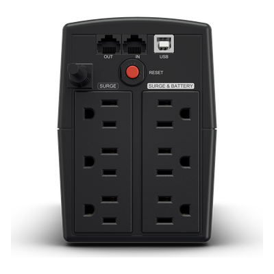 OM900ATLCD - UPS CYBERPOWER BASIC OM900ATLCD 900VA/45W-TORRE-33 MINUTOS STAN BY 120V AC ENTRADA 120V AC SALIDA 8xNEMA 5-15R