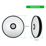 JLAR-3003 - Luminario LED JLAR-3003 / 30W / 2400 Lúmenes / Bluetooth Control App / Voltaje 85-265V / Temperatura 6500K Fría / Garantía 3 Años