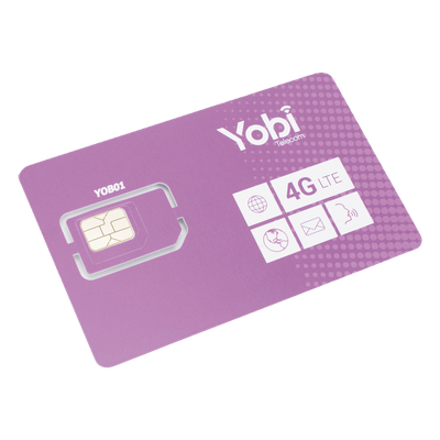 SIM3GBYOBI - Yobi SIM de Datos / 3.5 GB Mensual / 12 Meses SIM3GBYOBI
