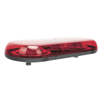 X606-R - Mini Barra de Luces / 18 LED Gen III / 36W / 12-24 VCC / 40cm x 20cm x 6.3cm (15.7 x 7.9 x 2.5 in) / Montaje Permanente / Rojo
