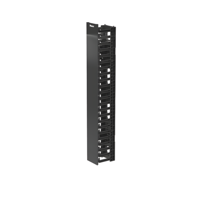 WMPVF22E - Organizador Vertical de Cable / 22U / 4.9 in Ancho / 131 Cables CAT6 / ABS / ROHS / Montaje Frontal