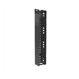WMPVF22E - Organizador Vertical de Cable / 22U / 4.9 in Ancho / 131 Cables CAT6 / ABS / ROHS / Montaje Frontal