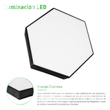 JLCR-2008-B - Jwj Lámpara LED Poligonal / 18 W / 1 800 lm JLCR-2008-B