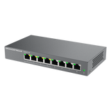 GWN7711P - GWN7711P, Switch Administrable capa 2-lite, 8 x GigaEth, 4 x PoE, fuente 60w