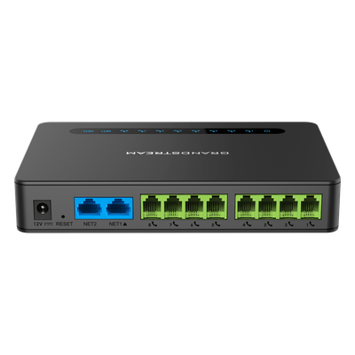 HT-818-V2 - Grandstream Gateway VoIP / 8 Puertos FXS / Router NAT Gigabit HT-818-V2