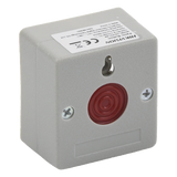 DS-PD1-EB - Hikvision Botón de Pánico Cableado / NA/NC Configurable / ABS Retardante al Fuego DS-PD1-EB